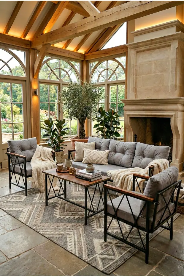 Balkon, Bahçe Mobilyası, Masa Sandalye, Kanepe Koltuk Mobilyası, 3 1 1